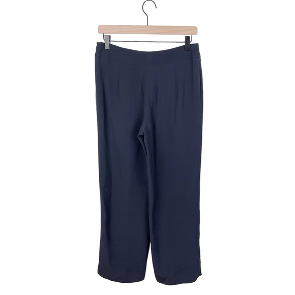 Giorgio Armani Women's Wide Leg Silk Trousers Dress Pants Minimalist Y2K Size 40 - Picture 2 of 8